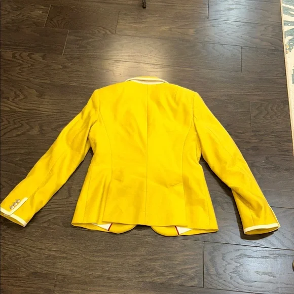 Banana Republic Yellow Blazer with White Accents - Picture 7 of 7